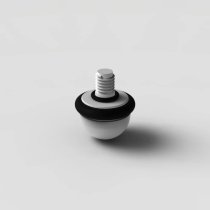 Punta rotante in ceramica per bastoni Ambutech a vite 8MM